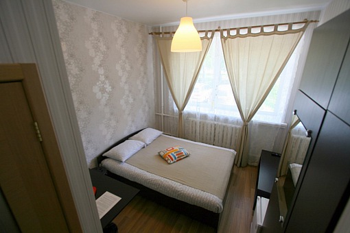 City Hostel на Блюхера -  2-х местный номер «комфорт» с 1-й двуспальной кроватью - В номере