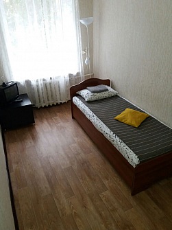 City Hostel на Блюхера - Одноместный номер эконом — класса (односпальная кровать) - В номере